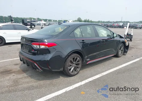 2023 Toyota Corolla Hybrid Se Infrared from USA, damaged, VIN JTDBDMHE0PJ000900